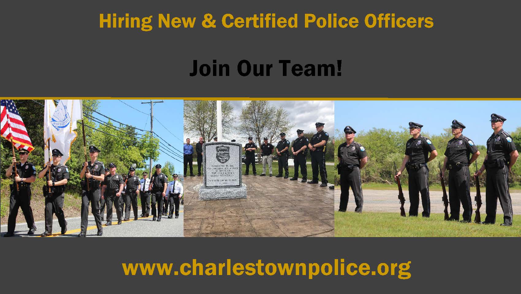Charlestown Police Department, RI Public Safety Jobs