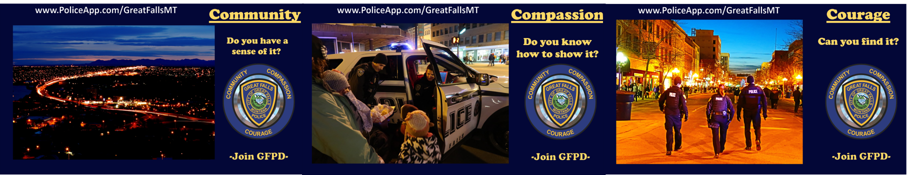Great Falls Police Department, MT Public Safety Jobs